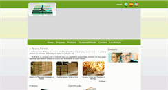 Desktop Screenshot of paranaforest.com.br